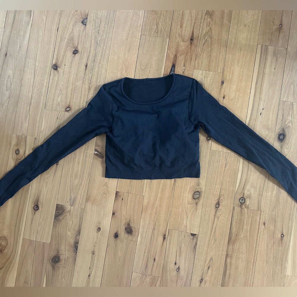 lululemon athletica Black Long Sleeve Top